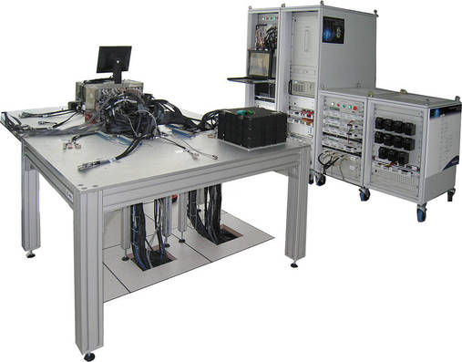 Flatsat test bench with SCOE's support