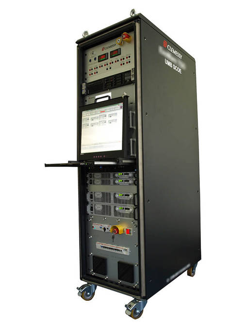 Another view of an Umbilical Simulator for satellites