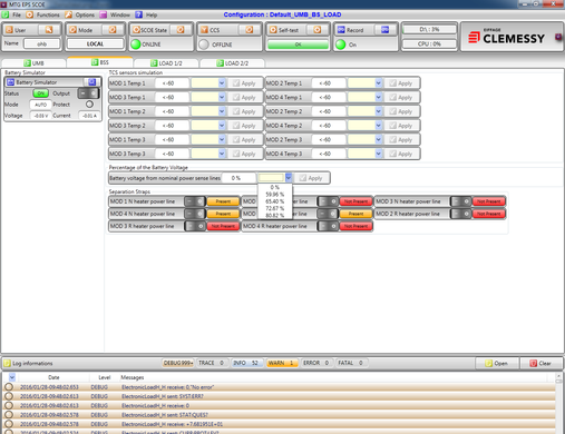 Percentage detail of our BS software