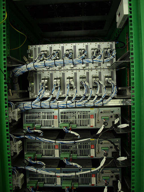 Cable management in Solar Array Simulator made for KARI space projects