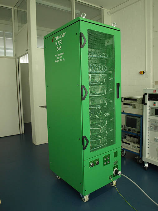 Back view of SAS for KARI Komsat project