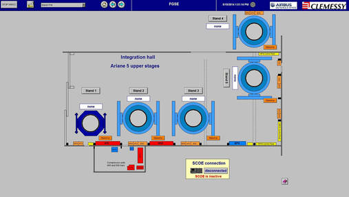 Fluid Ground Support Equipment control and command software screenshot
