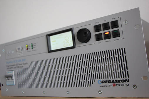 Other view of a high power regatron, in co-developement with Clemessy Switzerland
