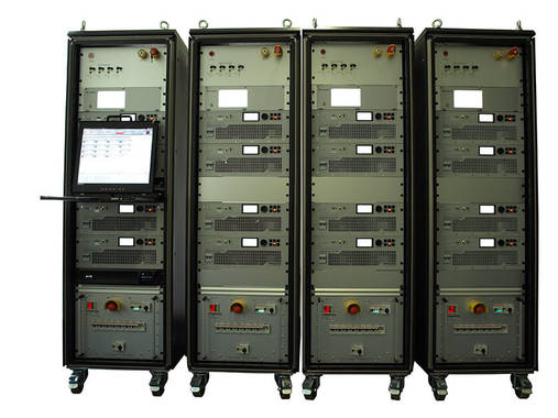 High power satellite Solar Array Simulators (SAS)