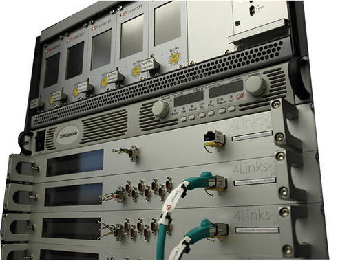 Part of the embarked instrument in a Payload SCOE, with spaceWire interface