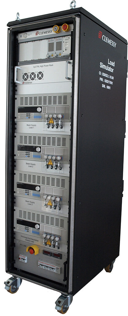 Another view of a satellite Load Simulator