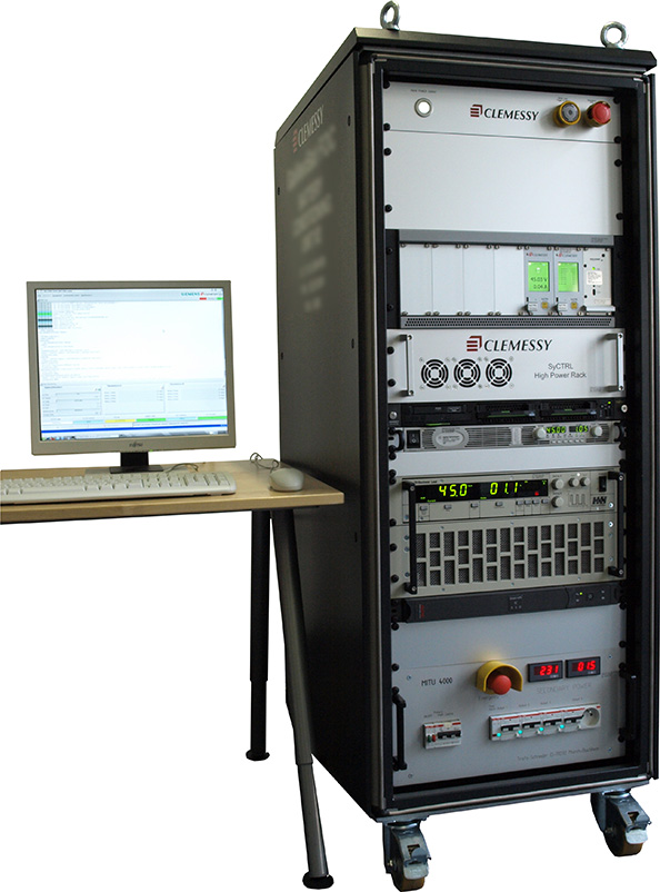 View of our Battery Conditioning Equipment